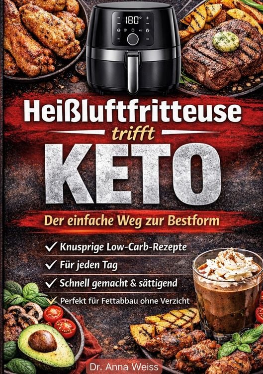 Produktbild: Hei&szlig;luftfritteuse trifft Keto - Der einfache Weg zur Bestform