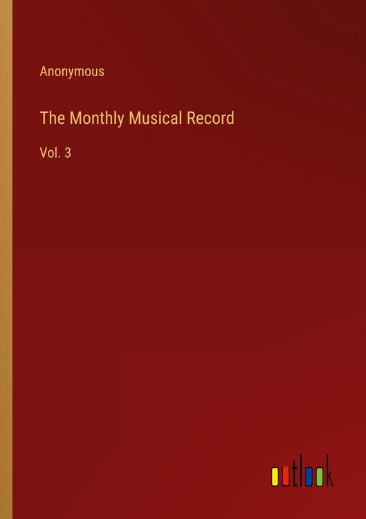 Produktbild: The Monthly Musical Record