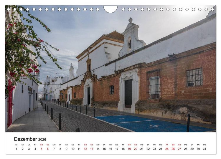 Produktbild: Conil de la Frontera - Ein traumhaftes andalusisches Dorf am Atlantik (Wandkalender 2026 DIN A4 quer), CALVENDO Monatskalender