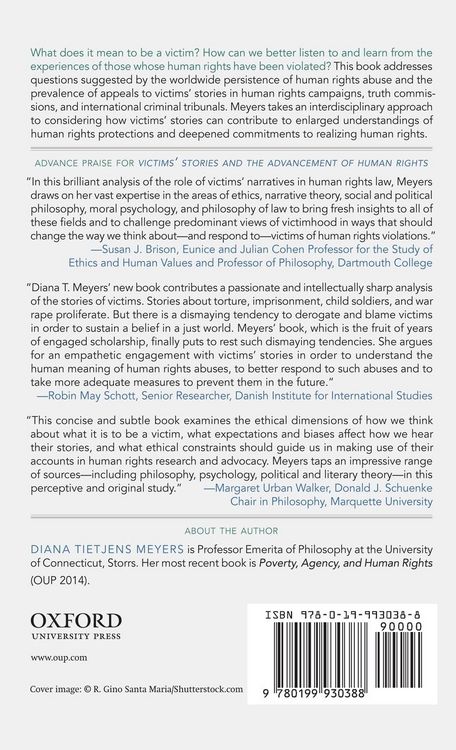 Produktbild: Victims' Stories and the Advancement of Human Rights