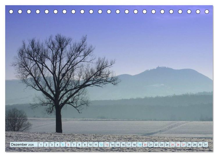 Produktbild: Stimmungsvolle Schw&auml;bische Alb (Tischkalender 2026 DIN A5 quer), CALVENDO Monatskalender