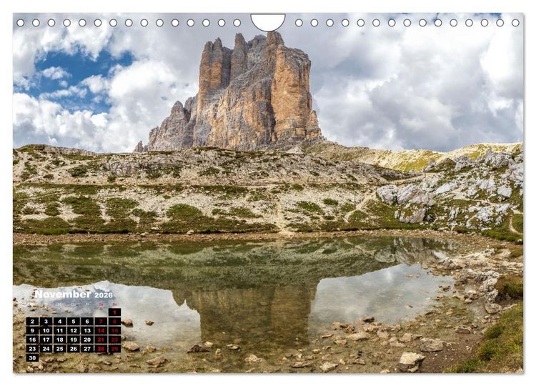 Produktbild: S&uuml;dtirol, traumhafte Berge und Seen by VogtArt (Wandkalender 2026 DIN A4 quer), CALVENDO Monatskalender