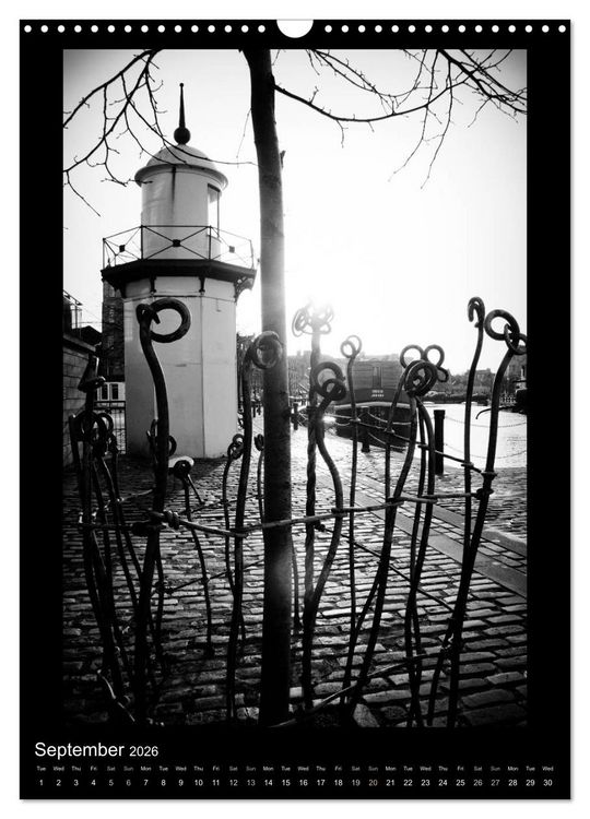Produktbild: EDINBURGH NOIR (Wall Calendar 2026 DIN A3 portrait), CALVENDO 12 Month Wall Calendar