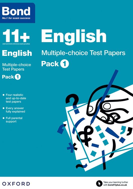 Produktbild: Bond 11+: English: Multiple-choice Test Papers (for GL Assessment & other 11 plus exams)
