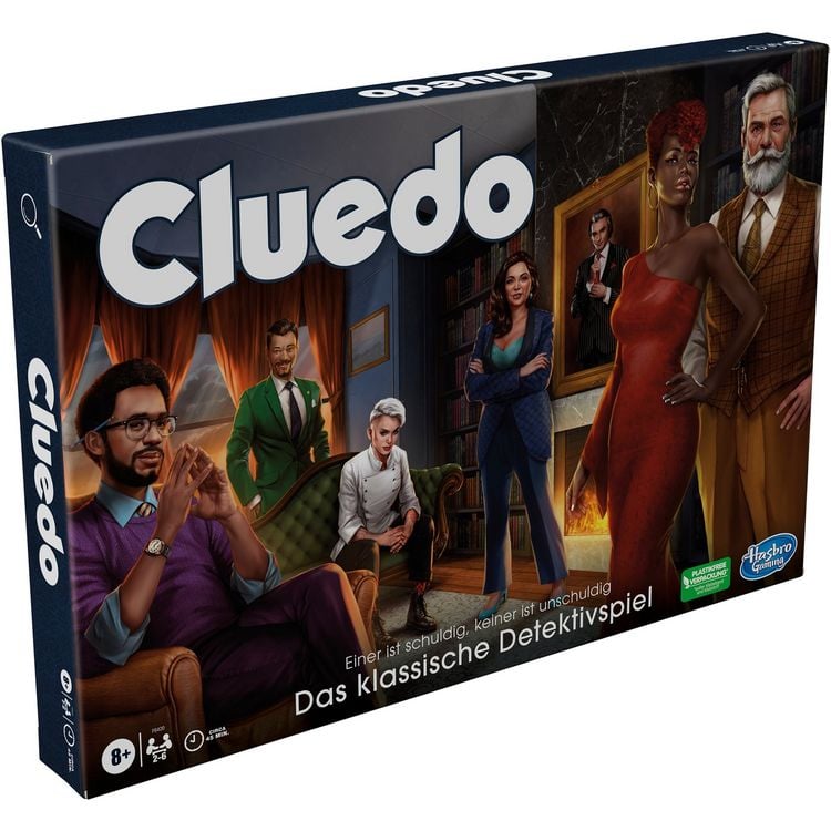 Produktbild: Hasbro F6420100 - Cluedo, Detektivspiel, Neuauflage, Krimi & R&auml;tsel Spiel