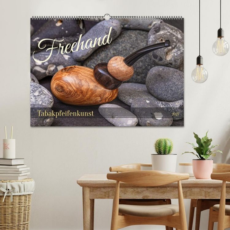 Produktbild: Tabakpfeifenkunst (Wandkalender 2027 DIN A2 quer), CALVENDO Monatskalender