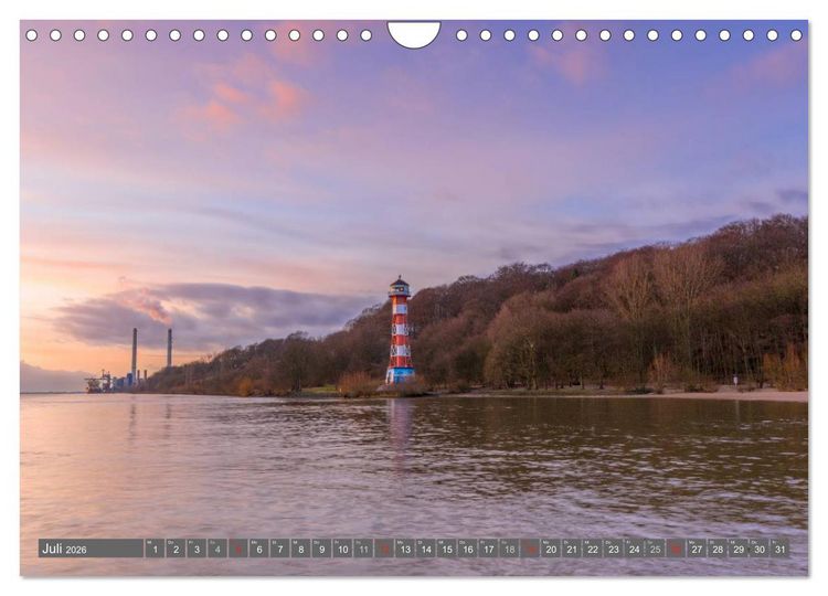 Produktbild: Wegweiser der Meere (Wandkalender 2026 DIN A4 quer), CALVENDO Monatskalender