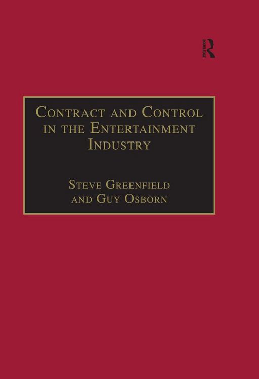 Produktbild: Contract and Control in the Entertainment Industry