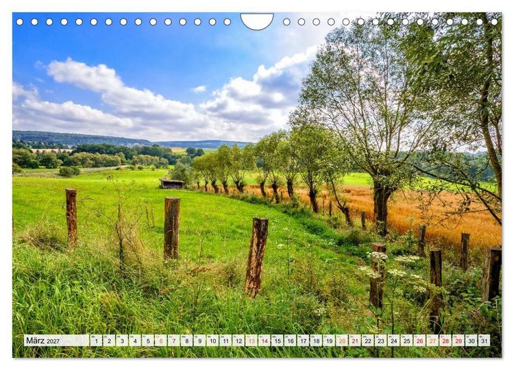 Produktbild: Naturpark Reinhardswald - Wo die Sababurg auf die Weser trifft (Wandkalender 2027 DIN A4 quer), CALVENDO Monatskalender