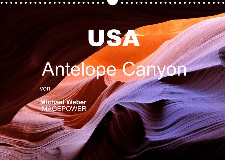 Produktbild: USA - Antelope Canyon (Wandkalender 2022 DIN A3 quer)