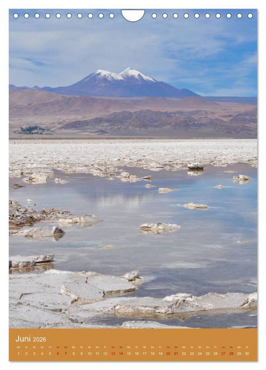 Produktbild: Erlebe mit mir die Atacama (Wandkalender 2026 DIN A4 hoch), CALVENDO Monatskalender