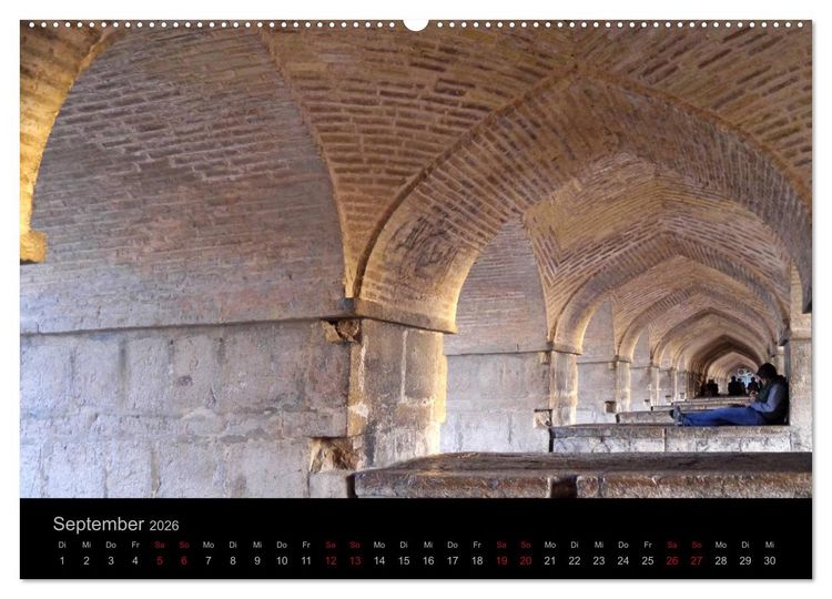 Produktbild: Iran - Impressionen einer Reise (hochwertiger Premium Wandkalender 2026 DIN A2 quer), Kunstdruck in Hochglanz