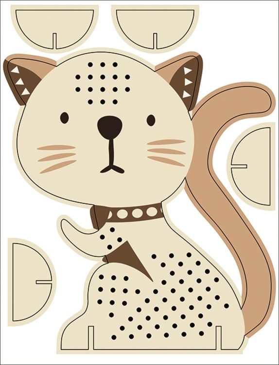 Max Stitch Kreuzstich-Set Katze - 14 Karat Aida Stoff 26x18 Cm Für Fortgeschrittene