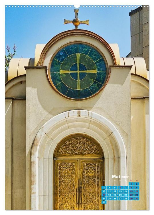Produktbild: Sakrale Sch&auml;tze in Tirana und Shkodra (Wandkalender 2027 DIN A2 hoch), CALVENDO Monatskalender