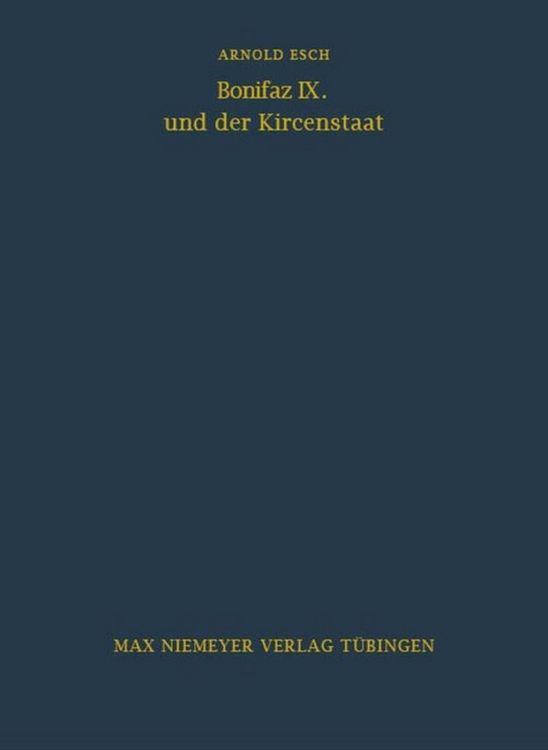 Produktbild: Bonifaz IX. und der Kirchenstaat
