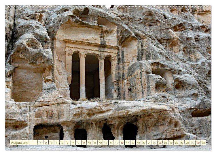 Produktbild: Urlaub in JORDANIEN (Wandkalender 2026 DIN A2 quer), CALVENDO Monatskalender