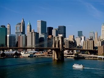 Produktbild: CALVENDO Puzzle Skyline Manhattan, New York, USA | 1000 Teile Lege-Gr&ouml;&szlig;e 64x48cm Foto-Puzzle f&uuml;r gl&uuml;ckliche Stunden