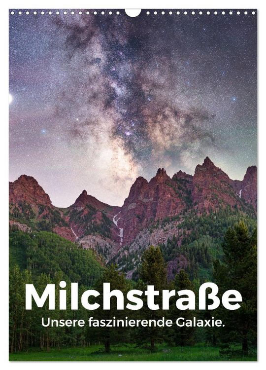 Produktbild: Milchstra&szlig;e - Unsere faszinierende Galaxie. (Wandkalender 2026 DIN A3 hoch), CALVENDO Monatskalender