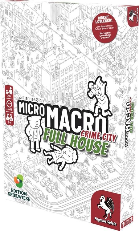 Produktbild: Pegasus 59061G - MicroMacro: Crime City 2 Full House