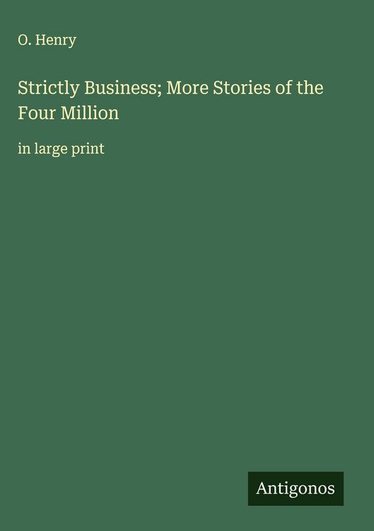 Produktbild: Strictly Business; More Stories of the Four Million