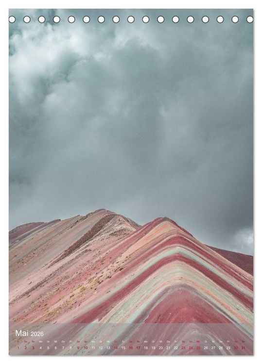 Produktbild: Peru - Einzigartige Landschaften (Tischkalender 2026 DIN A5 hoch), CALVENDO Monatskalender