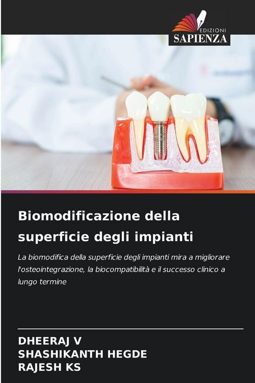 Produktbild: Biomodificazione della superficie degli impianti