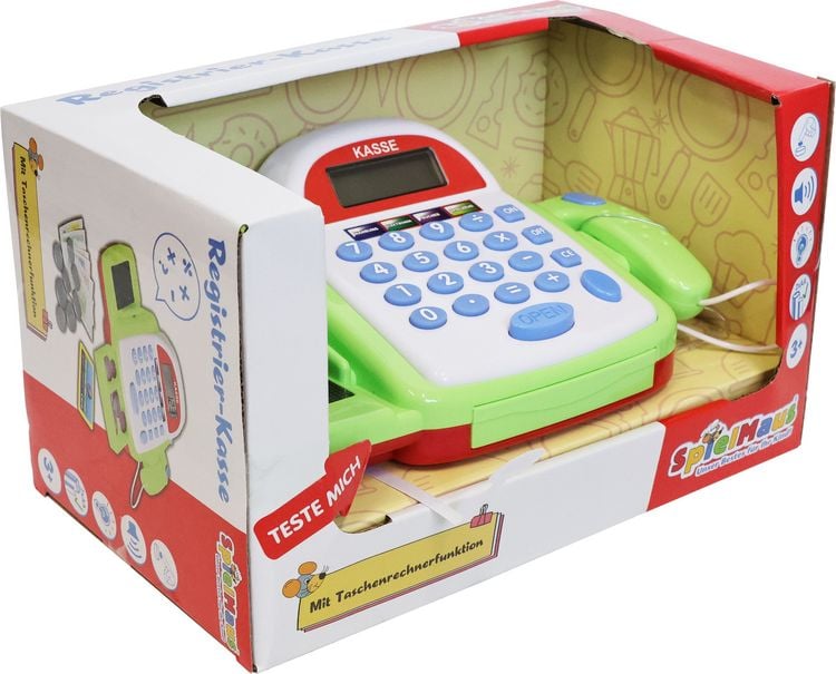 Produktbild: SpielMaus K&uuml;che Registrierkasse mit Funktion und Zubeh&ouml;r