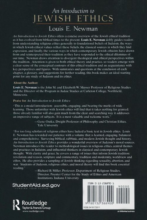 Produktbild: Introduction to Jewish Ethics