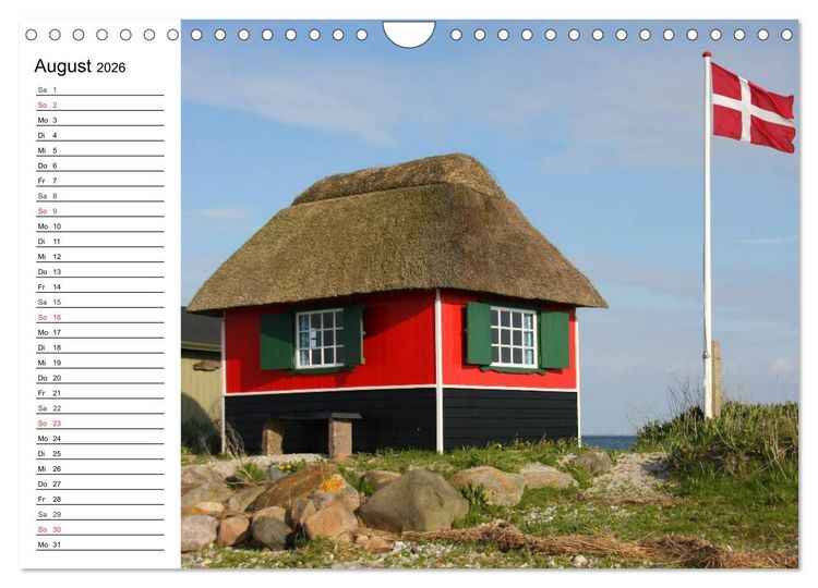 Produktbild: Insel &AElig;r&oslash; - Perle der D&auml;nischen S&uuml;dsee (Wandkalender 2026 DIN A4 quer), CALVENDO Monatskalender