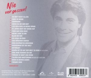 Produktbild: Nie vergessen! Die gr&ouml;&aacute;ten Hits einer Legende