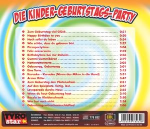 Produktbild: Die Kinder-Geburtstags-Party/Happy Birthday
