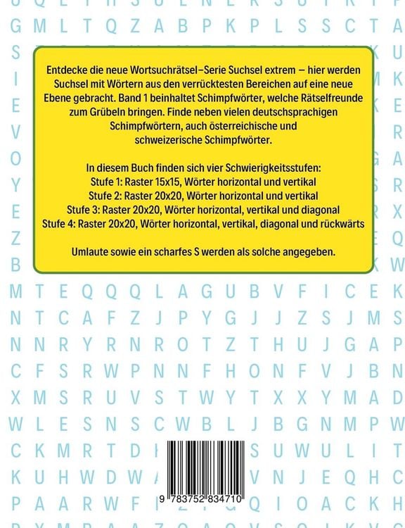Produktbild: Schimpfwort Wortsuchr&auml;tsel