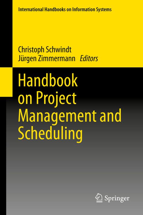 Produktbild: Handbook on Project Management and Scheduling Vol.1
