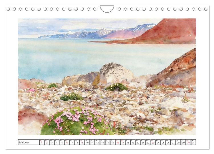 Produktbild: Natursch&ouml;nheiten n&ouml;rdlich des Polarkreises (Wandkalender 2027 DIN A4 quer), CALVENDO Monatskalender