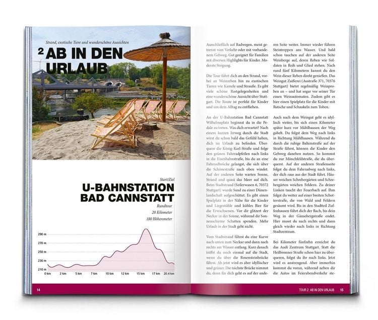 Produktbild: Die 45 sch&ouml;nsten Fahrradtouren f&uuml;r Camper S&uuml;ddeutschland & &Ouml;sterreich
