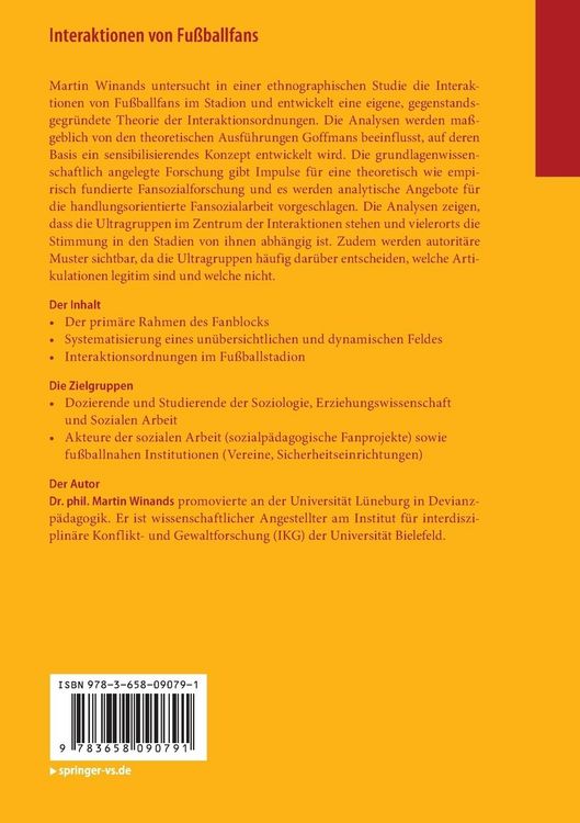 Produktbild: Interaktionen von Fu&szlig;ballfans