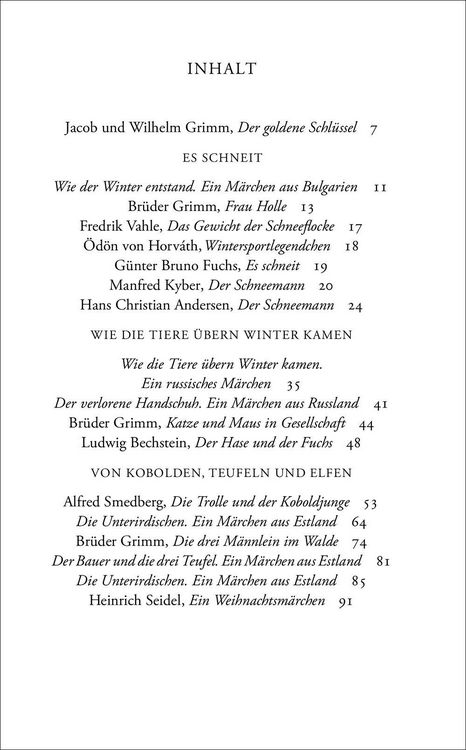 Produktbild: Die sch&ouml;nsten Winterm&auml;rchen