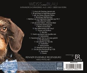 Produktbild: WEISSundBLAU - Männerchorwerke