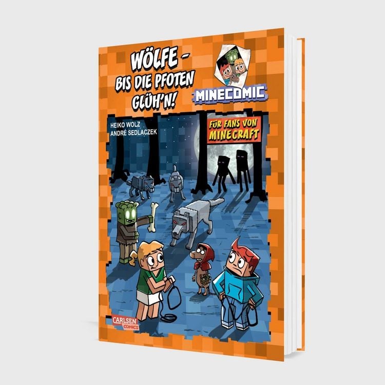 Produktbild: W&ouml;lfe &ndash; bis die Pfoten gl&uuml;h'n! F&uuml;r Fans von Minecraft