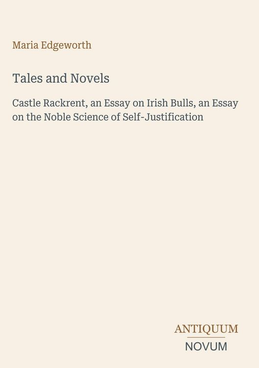 Produktbild: Tales and Novels