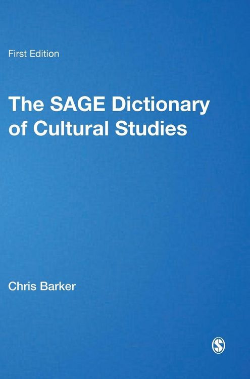 Produktbild: The SAGE Dictionary of Cultural Studies