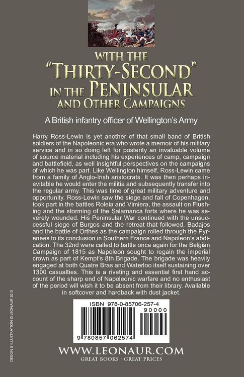 Produktbild: With the "Thirty-Second" in the Peninsular and Other Campaigns
