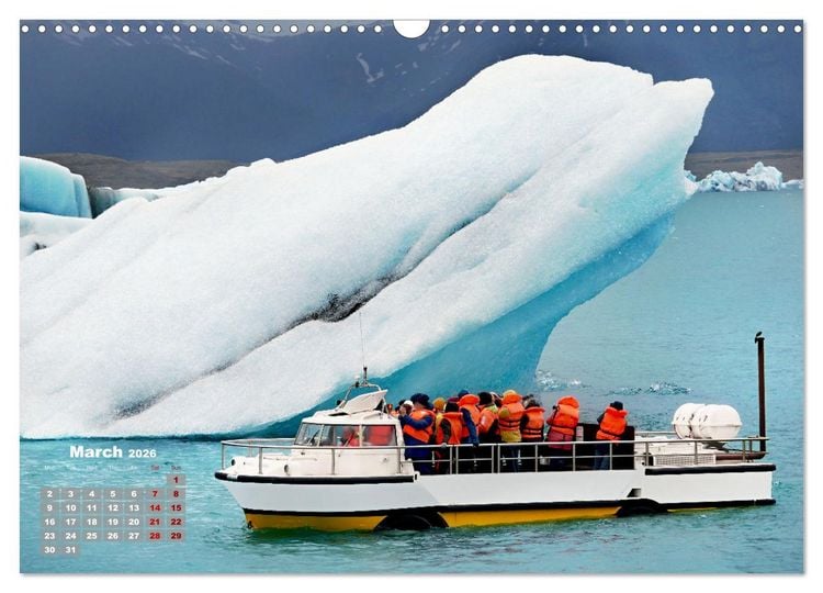 Produktbild: Natural Wonders, Fascinating Places in The World (Wall Calendar 2026 DIN A3 landscape), CALVENDO 12 Month Wall Calendar