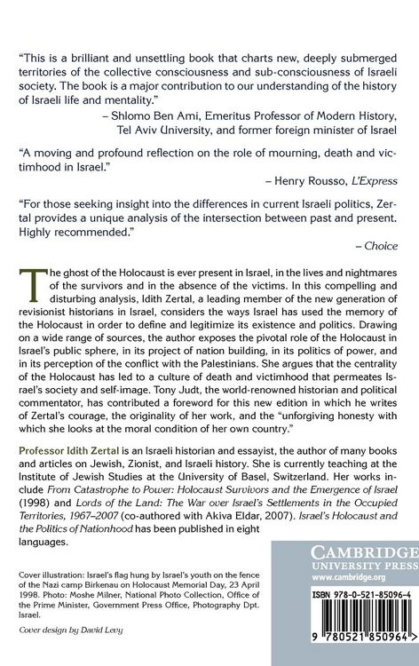 Produktbild: Israel's Holocaust and the Politics of Nationhood