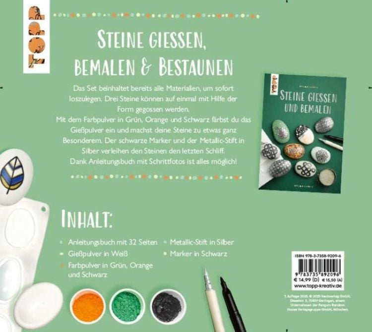 Produktbild: Kreativ-Set - Steine gießen