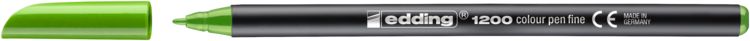 Produktbild: edding 1200 Fasermaler fein hellgr&uuml;n