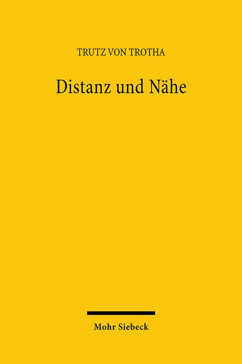 Produktbild: Distanz und N&auml;he