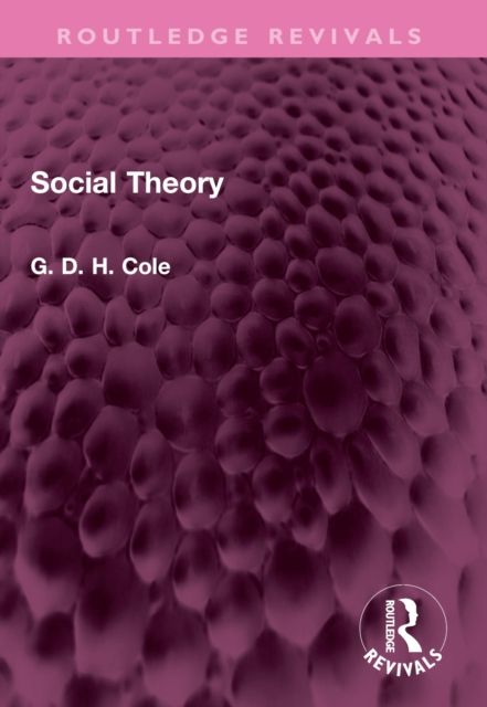 Produktbild: Cole, G: Social Theory