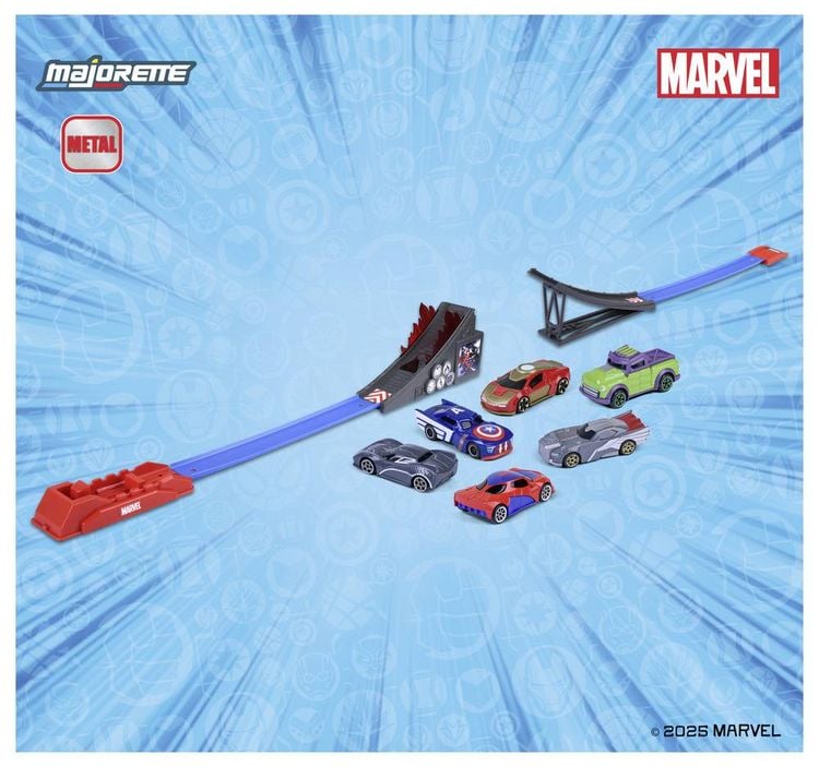 Produktbild: JADA TOYS Marvel Bridge Jumper Rennstrecke