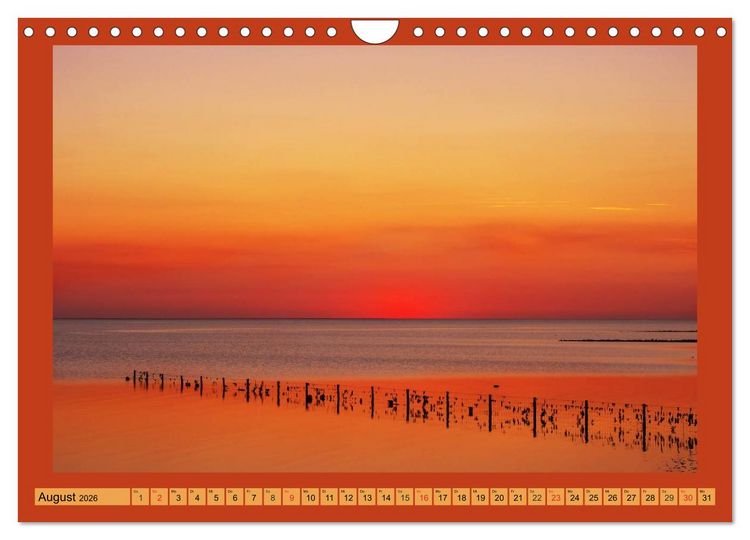 Produktbild: B&uuml;sum an der Nordsee (Wandkalender 2026 DIN A4 quer), CALVENDO Monatskalender